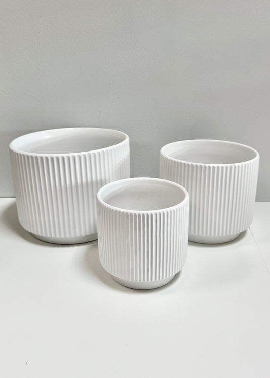 Macetero Arlo Blanco