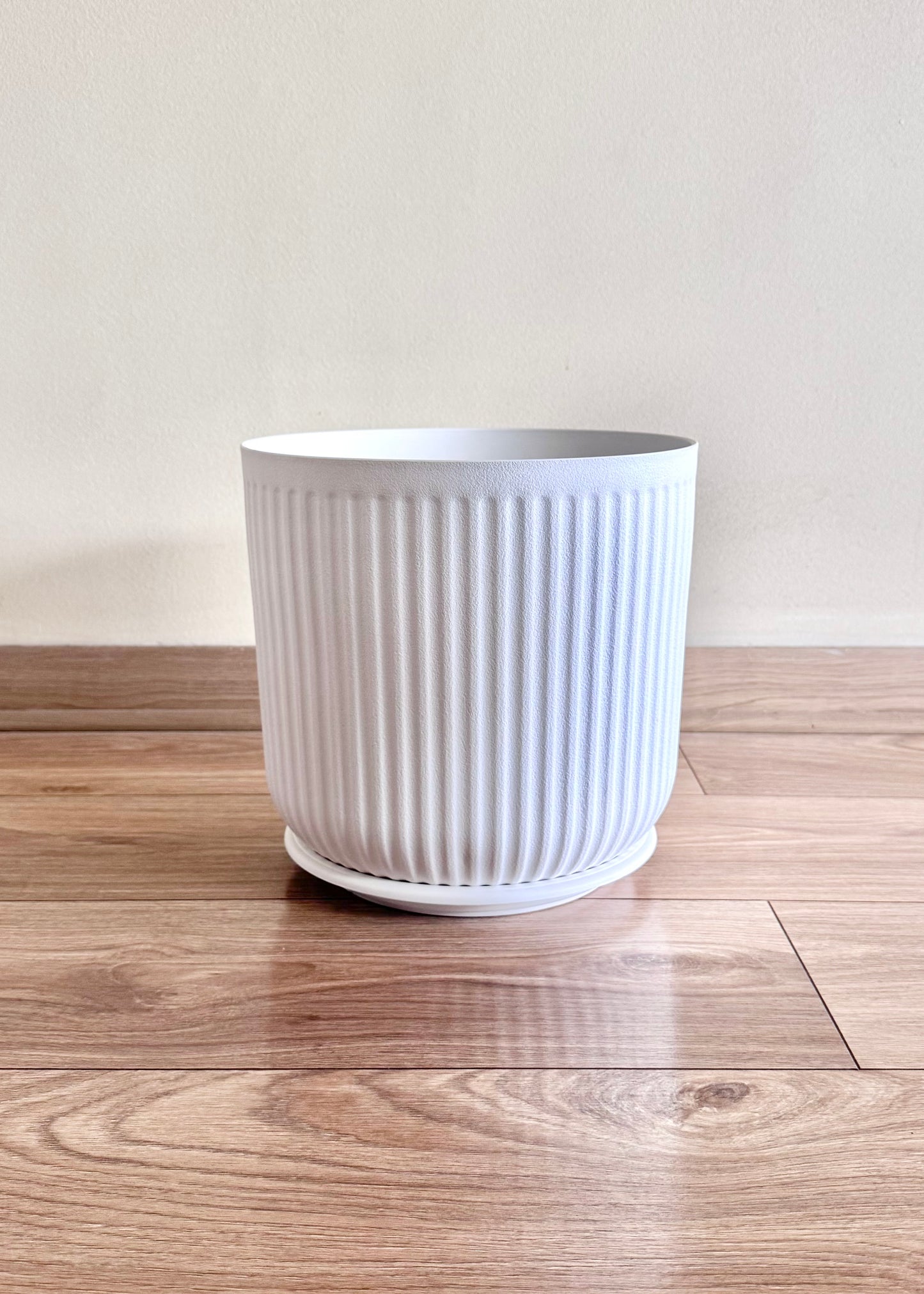 Macetero Líneo Blanco