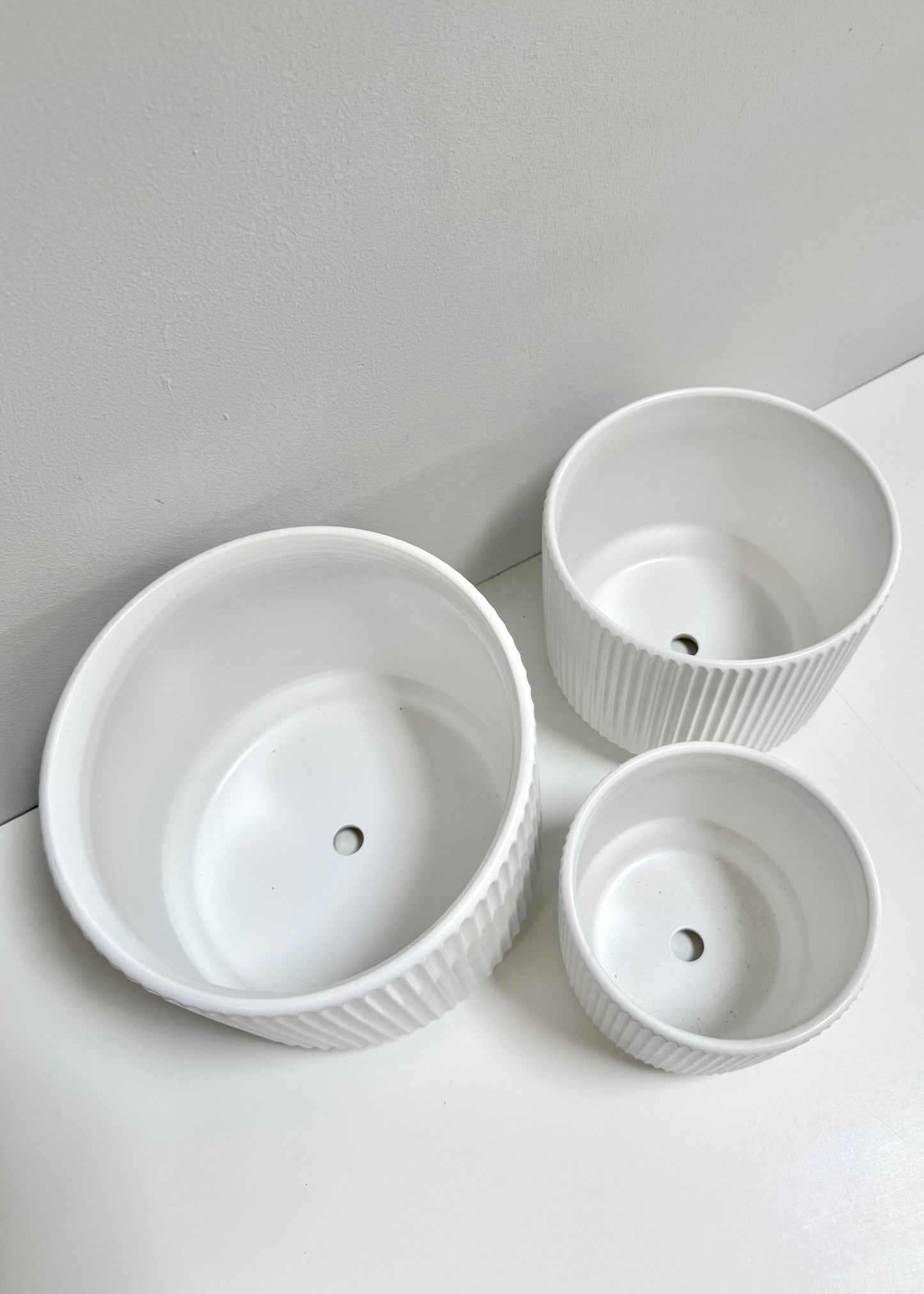 Macetero Arlo Blanco