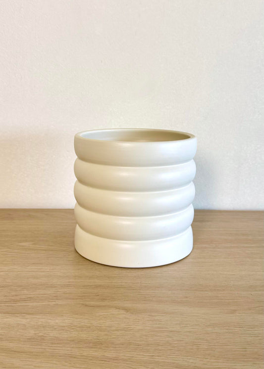 Macetero Wavy cerámica