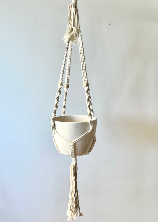 Colgante Macramé porta macetero