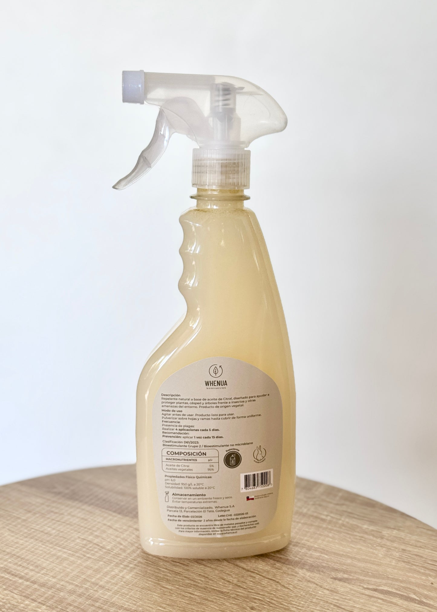 Chetak Insecticida y Repelente Whenua
