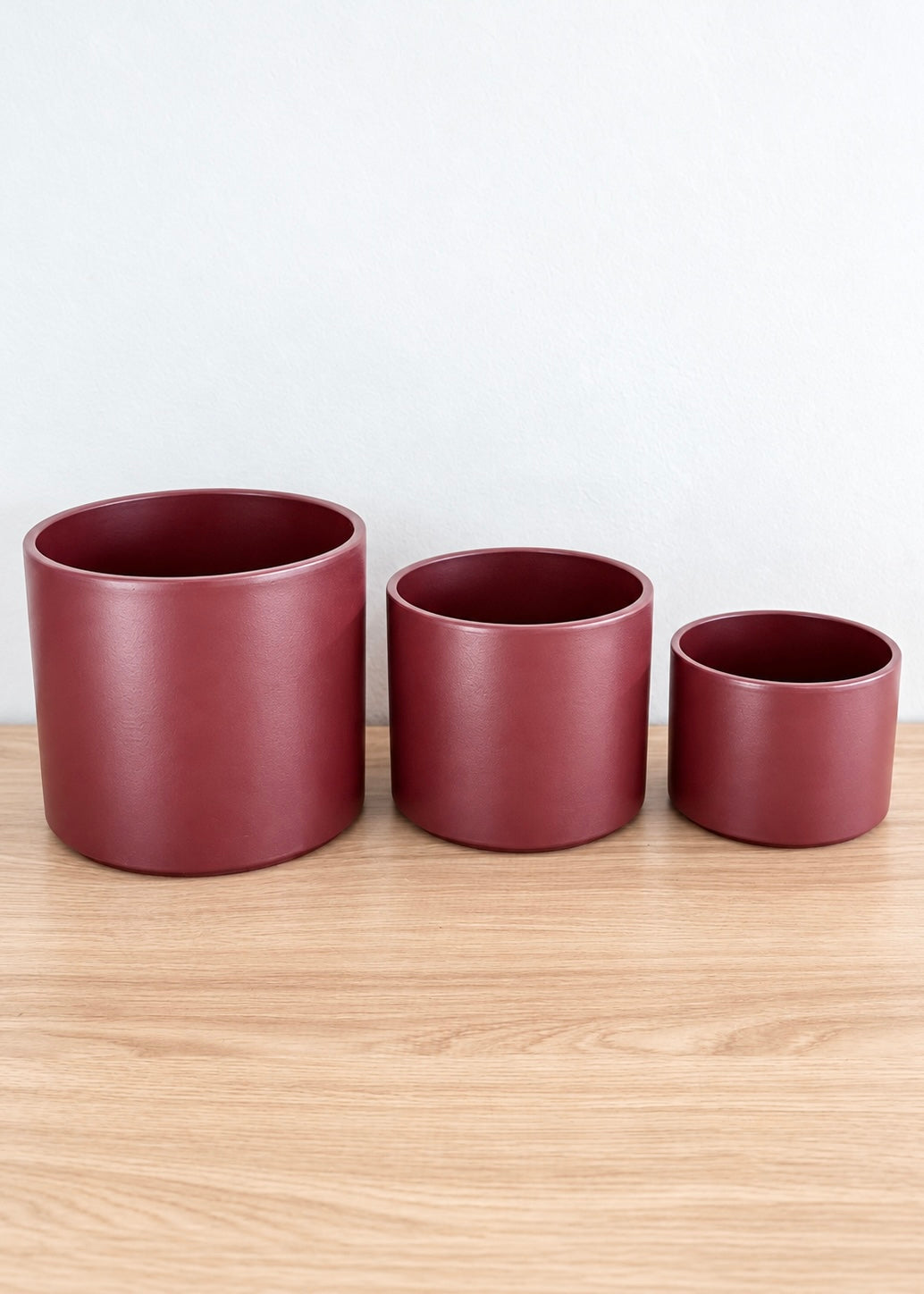 Macetero Burgundy