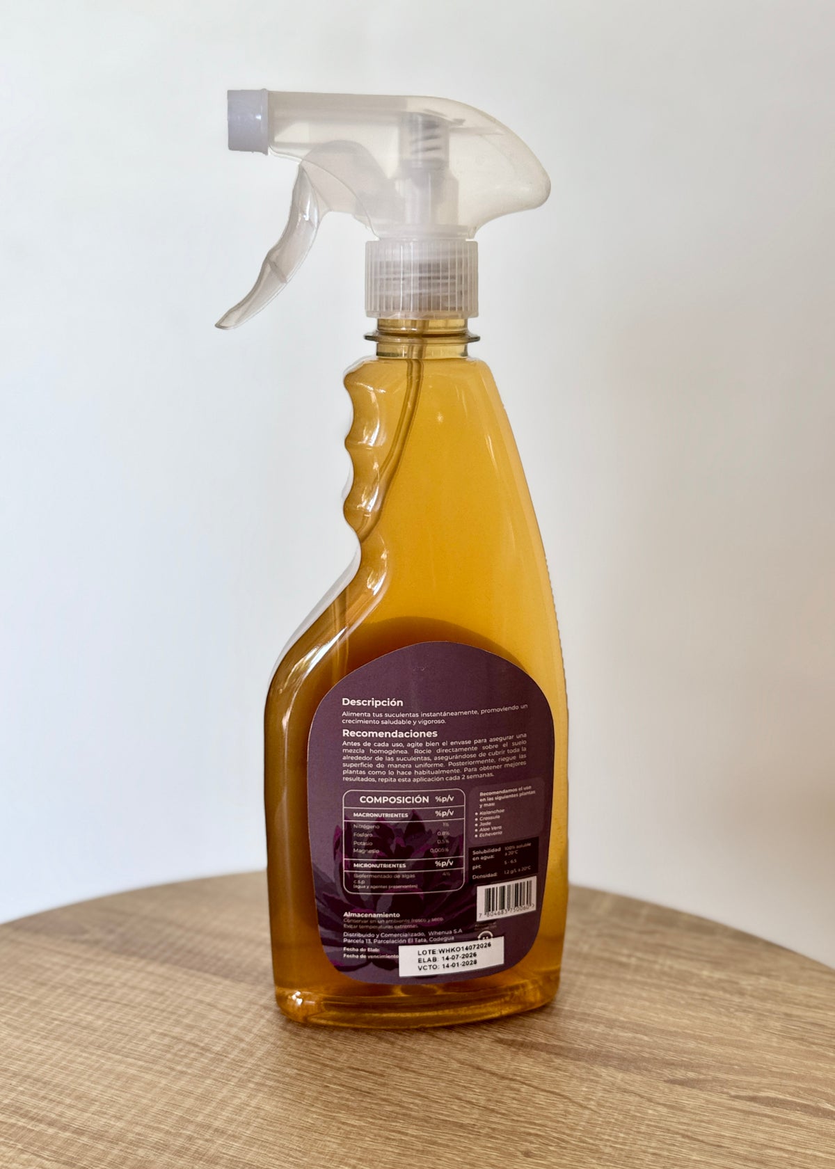 SuccuFeed Bioestimulante Suculentas Whenua